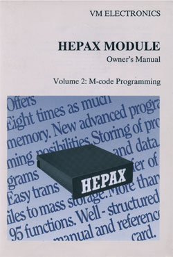 Manuel module HEPAX 2